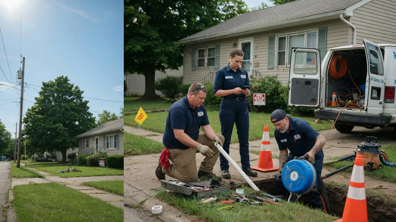 Sewer Line Repair in North Washington, PA near me